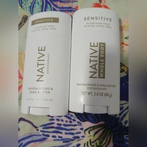 Native Sandalwood & Shea Butter Deodorant